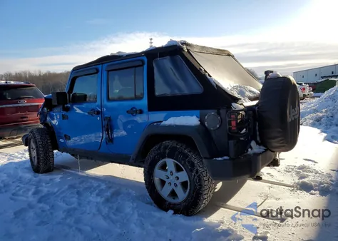 2015 Jeep Wrangler Unlimited Sport from USA, damaged, VIN 1C4HJWDG5FL742489
